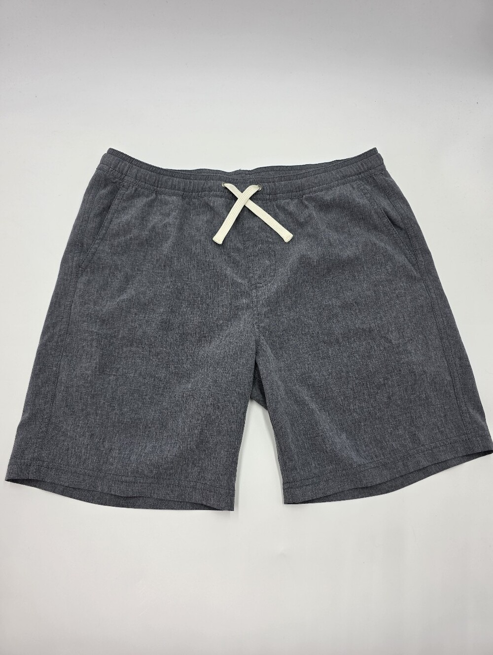 Fair Harbor boys' gray swim trunks size XL